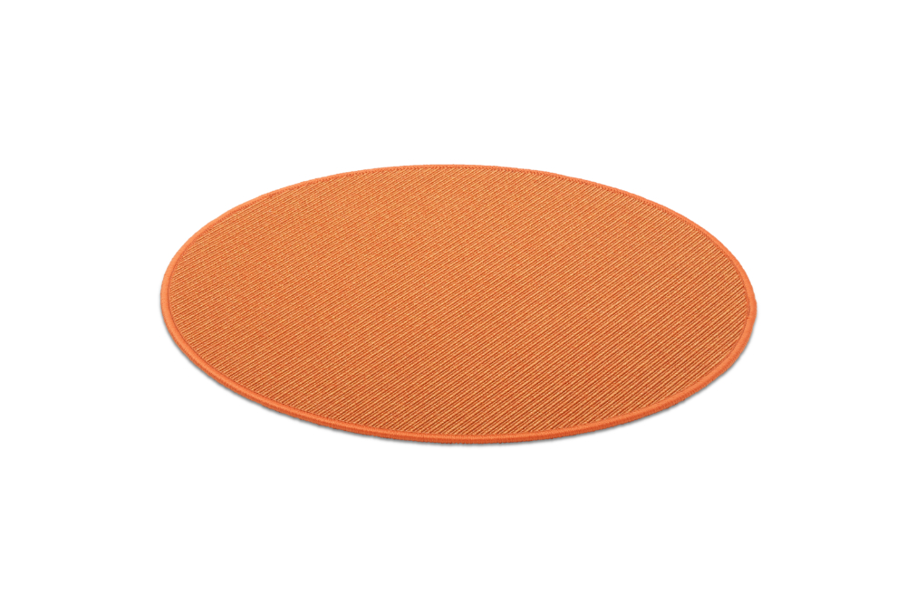 Bild Runder Spielteppich Mars in orange
